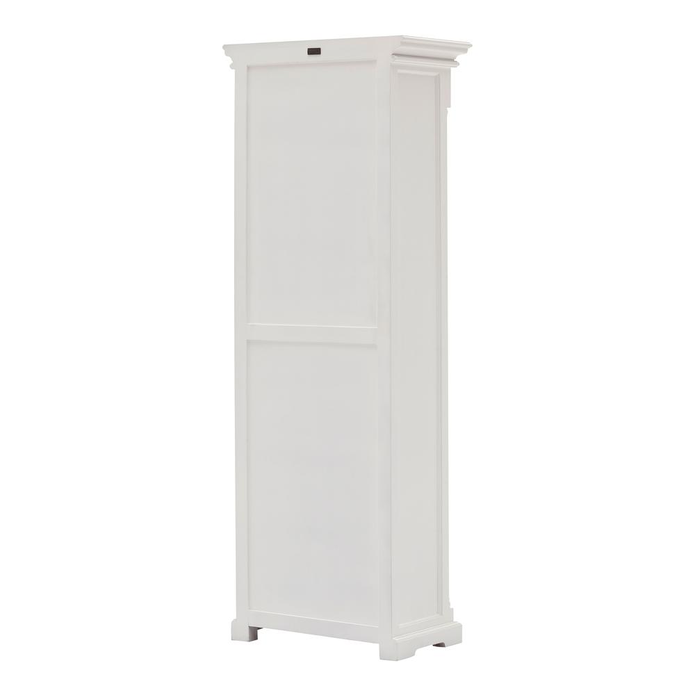 Provence Classic White Glass Cabinet. Picture 9