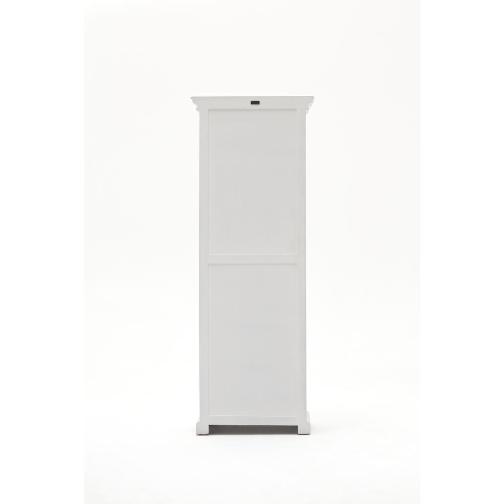 Provence Classic White Glass Cabinet. Picture 11