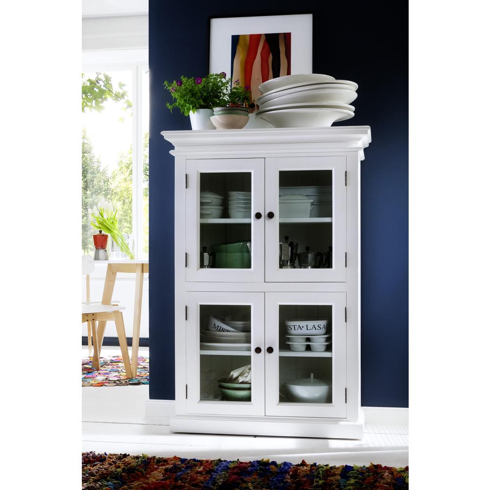 Halifax Classic White 2 Level Pantry. Picture 10