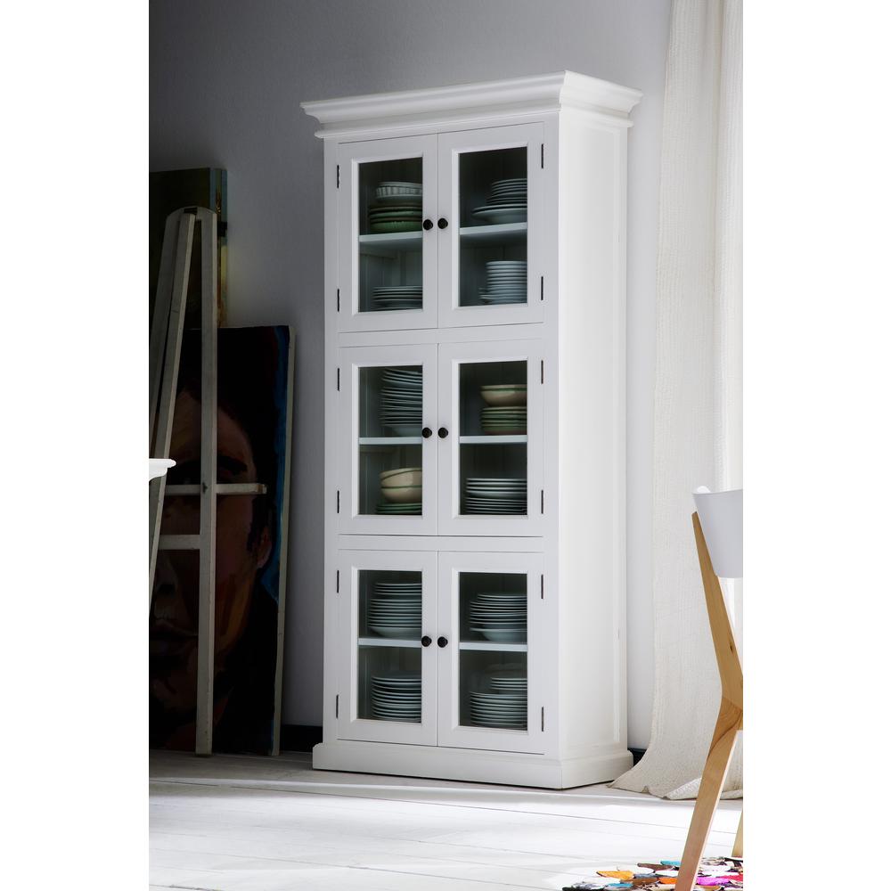Halifax Classic White 3 Level Pantry. Picture 22