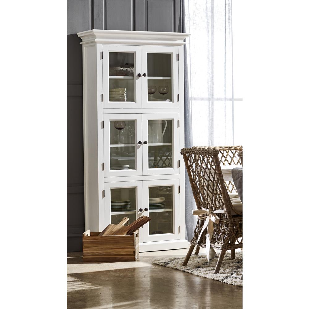 Halifax Classic White 3 Level Pantry. Picture 15