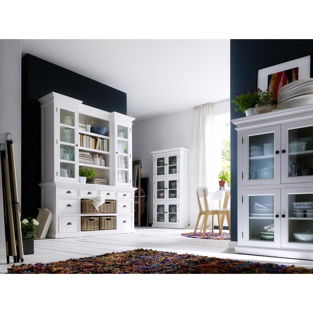 Halifax Classic White 3 Level Pantry. Picture 21