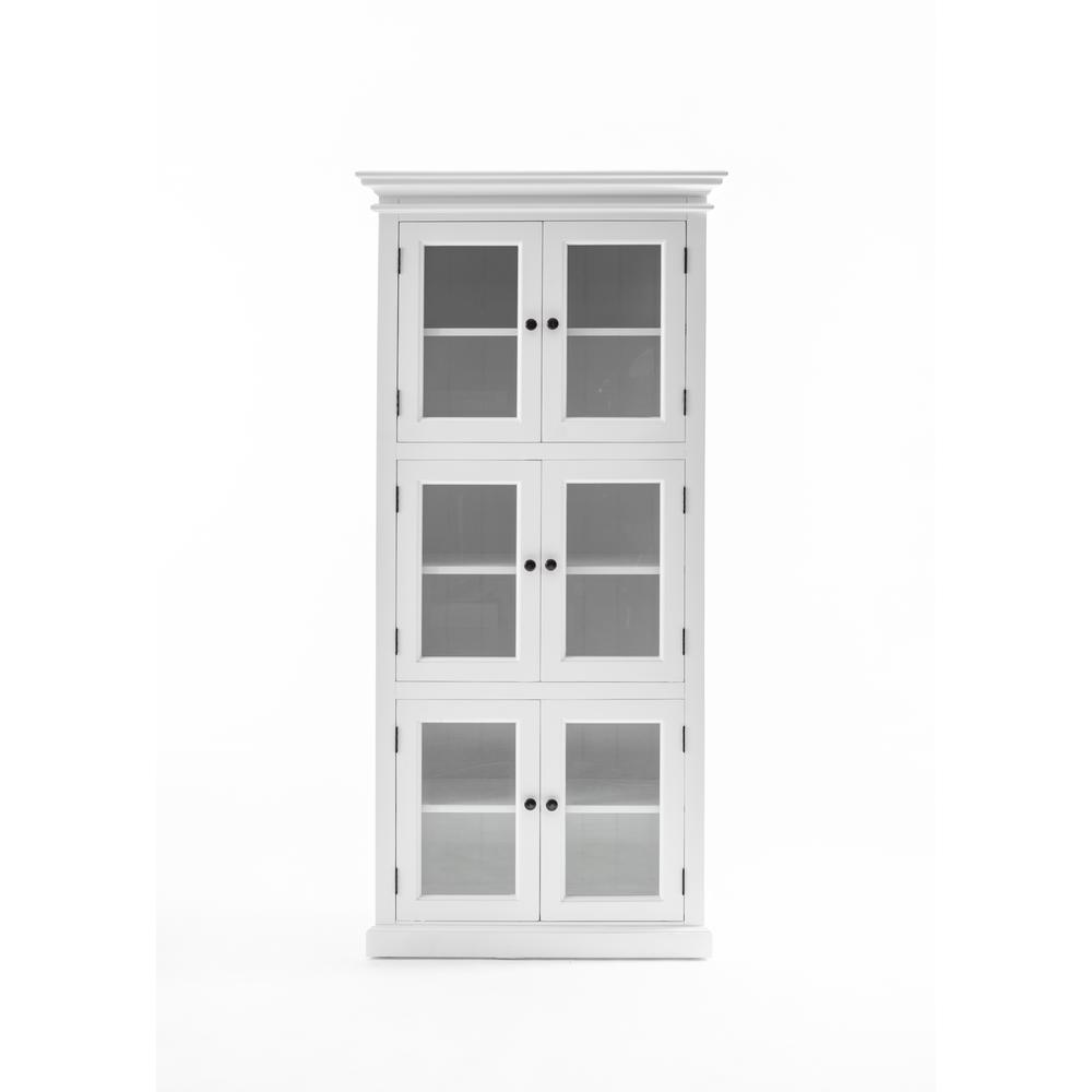 Halifax Classic White 3 Level Pantry. Picture 4