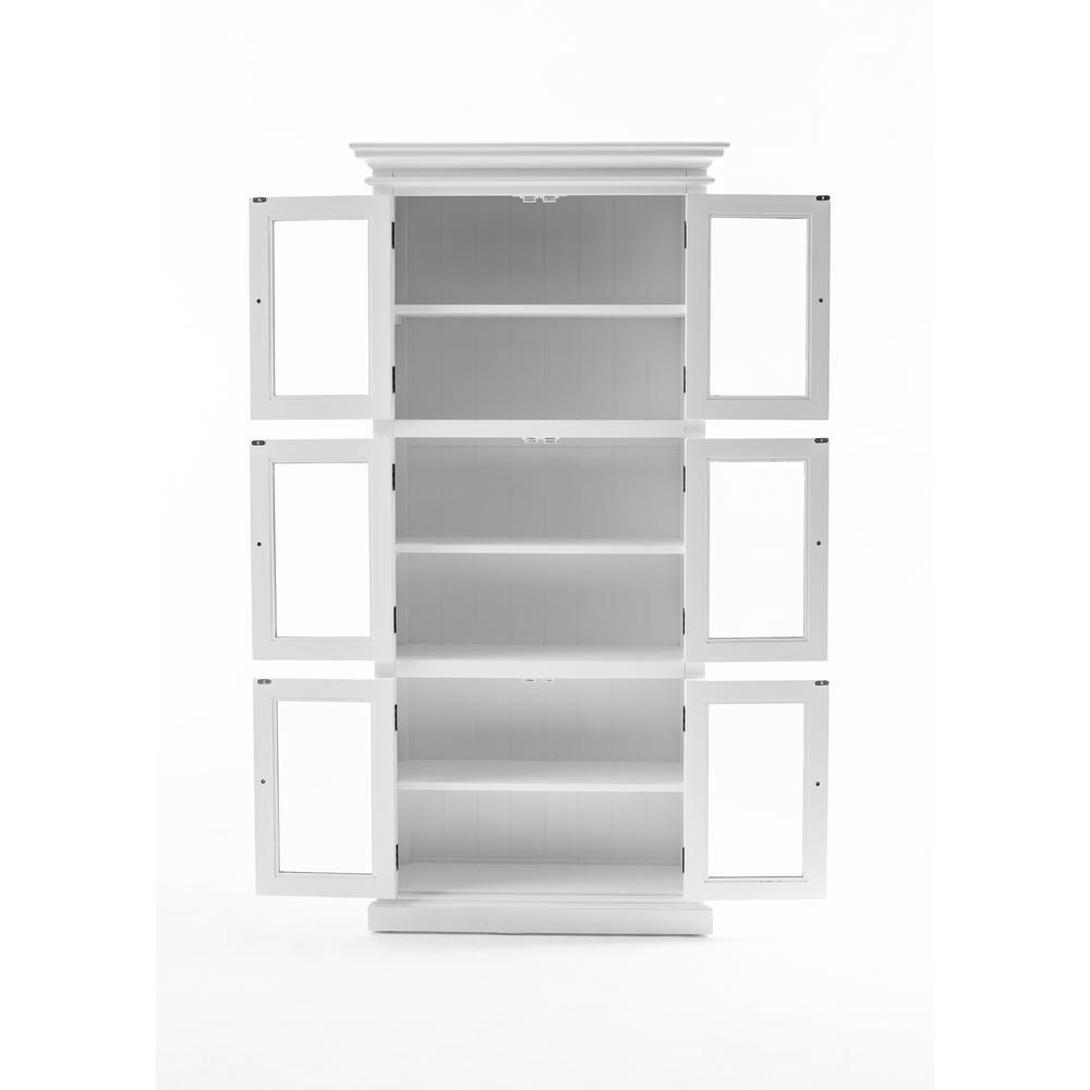 Halifax Classic White 3 Level Pantry. Picture 5