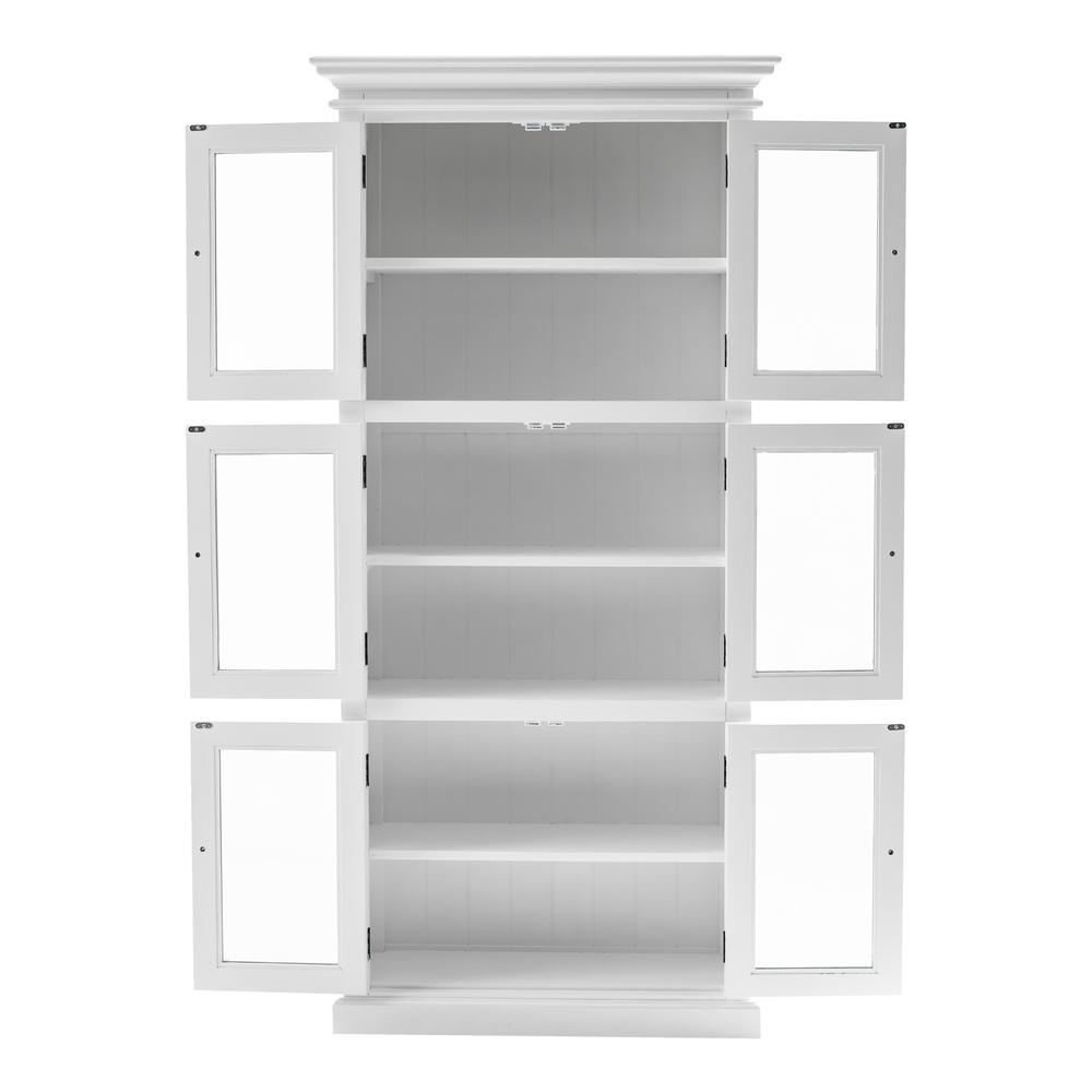 Halifax Classic White 3 Level Pantry. Picture 3
