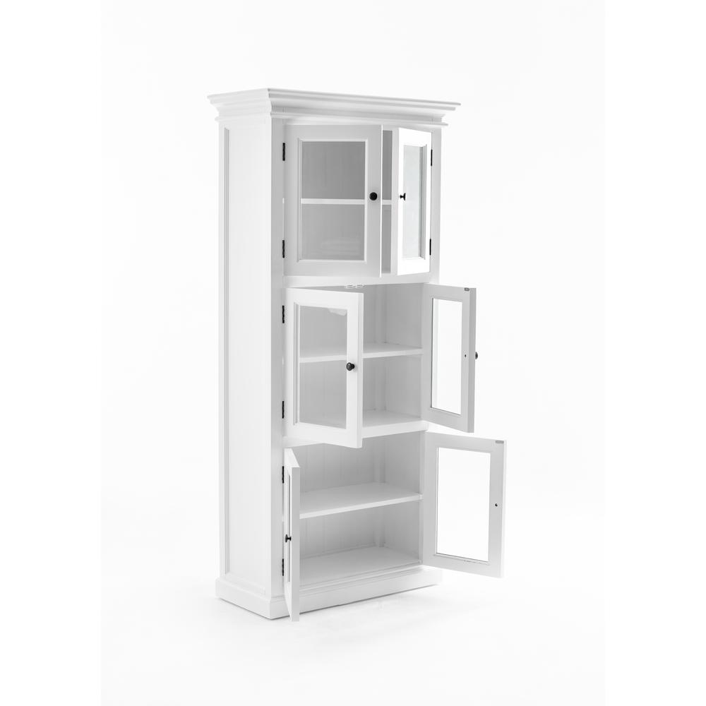 Halifax Classic White 3 Level Pantry. Picture 8