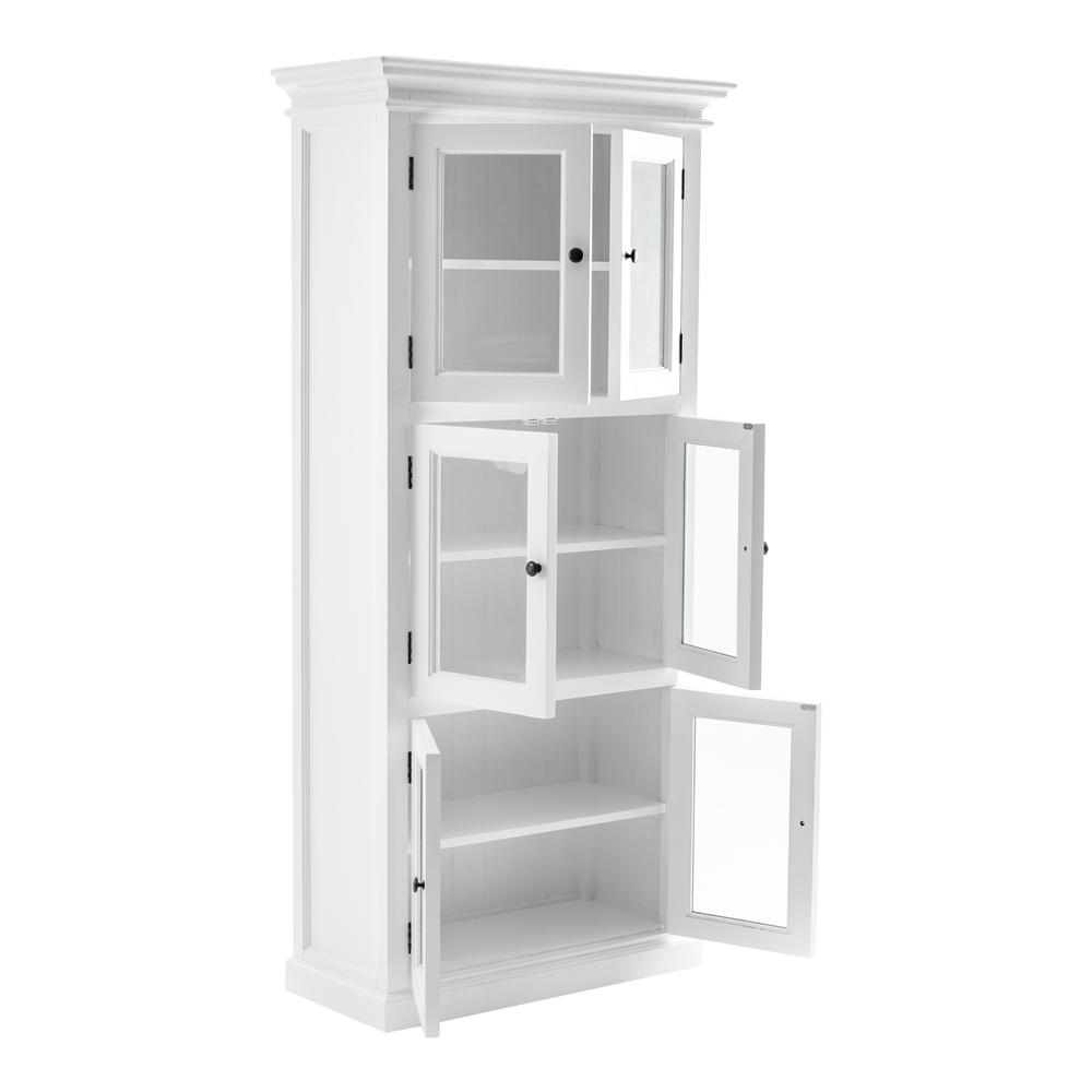 Halifax Classic White 3 Level Pantry. Picture 2