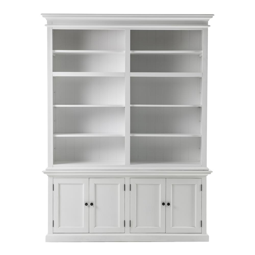 Halifax Classic White Double-Bay Hutch Unit. Picture 1