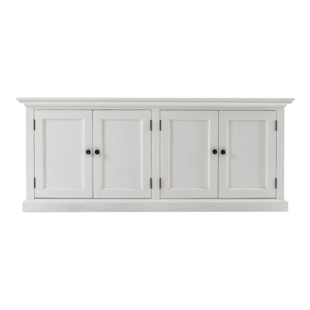 Halifax Classic White Double-Bay Hutch Unit. Picture 15