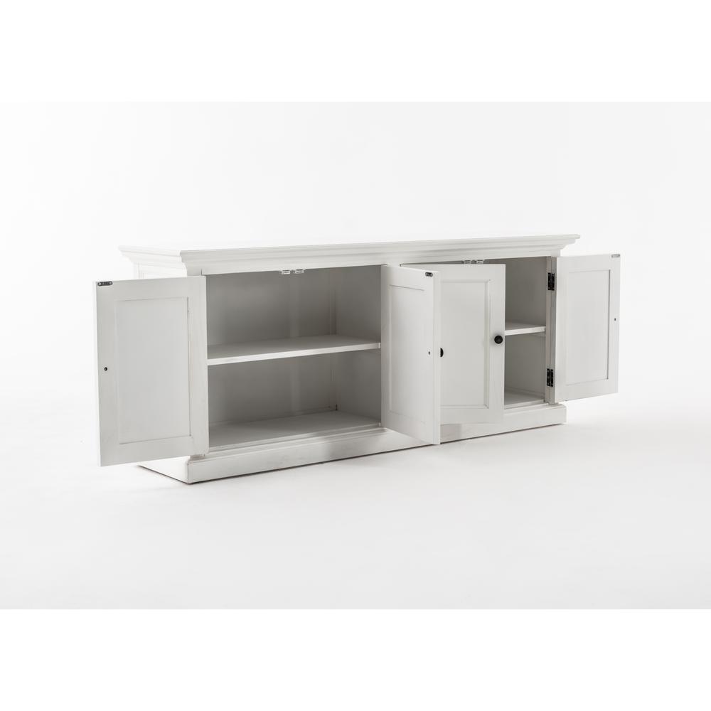 Halifax Classic White Double-Bay Hutch Unit. Picture 35