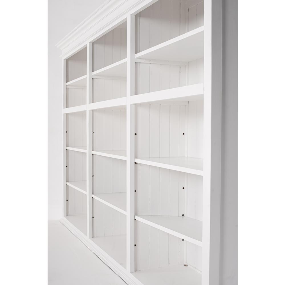 Halifax Classic White Triple-Bay Hutch Unit. Picture 6