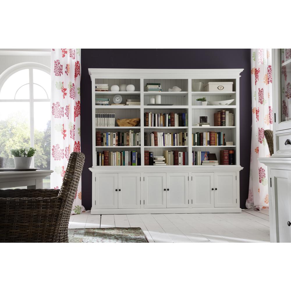 Halifax Classic White Triple-Bay Hutch Unit. Picture 10