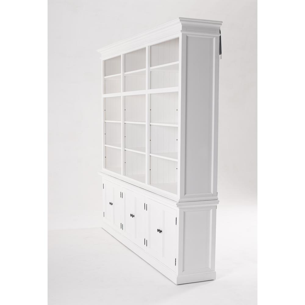 Halifax Classic White Triple-Bay Hutch Unit. Picture 30