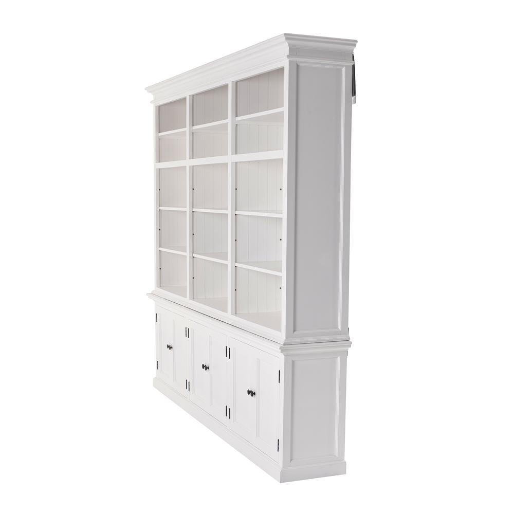 Halifax Classic White Triple-Bay Hutch Unit. Picture 14