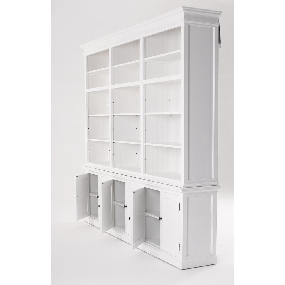 Halifax Classic White Triple-Bay Hutch Unit. Picture 31