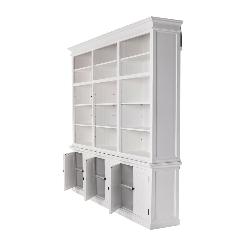 White Triple-Bay Hutch Storage Unit, Belen Kox. Picture 3