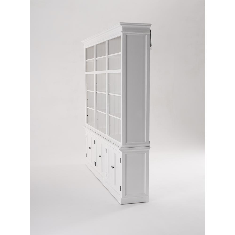 Halifax Classic White Triple-Bay Hutch Unit. Picture 26