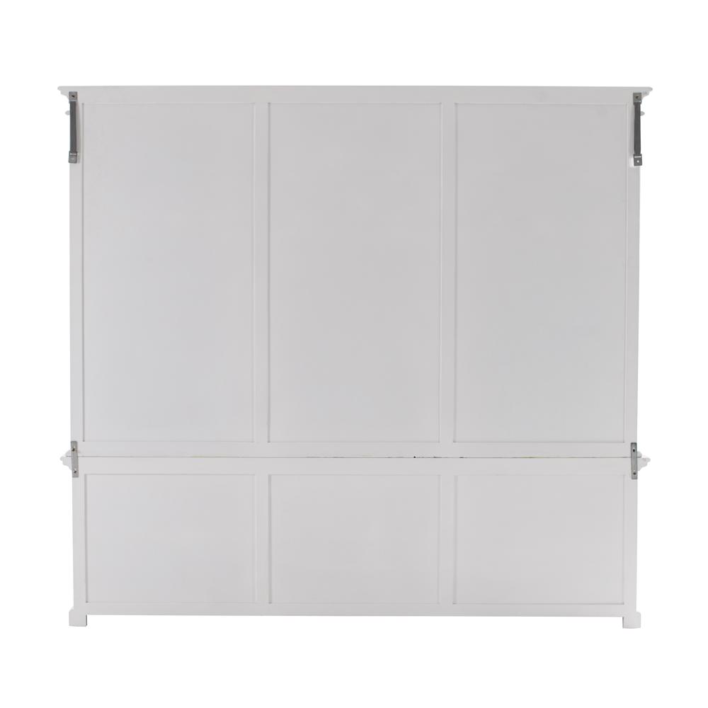 Halifax Classic White Triple-Bay Hutch Unit. Picture 16
