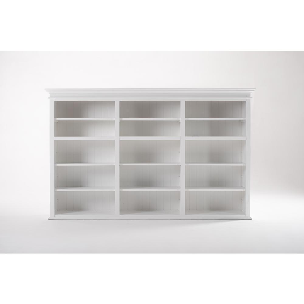Halifax Classic White Triple-Bay Hutch Unit. Picture 34