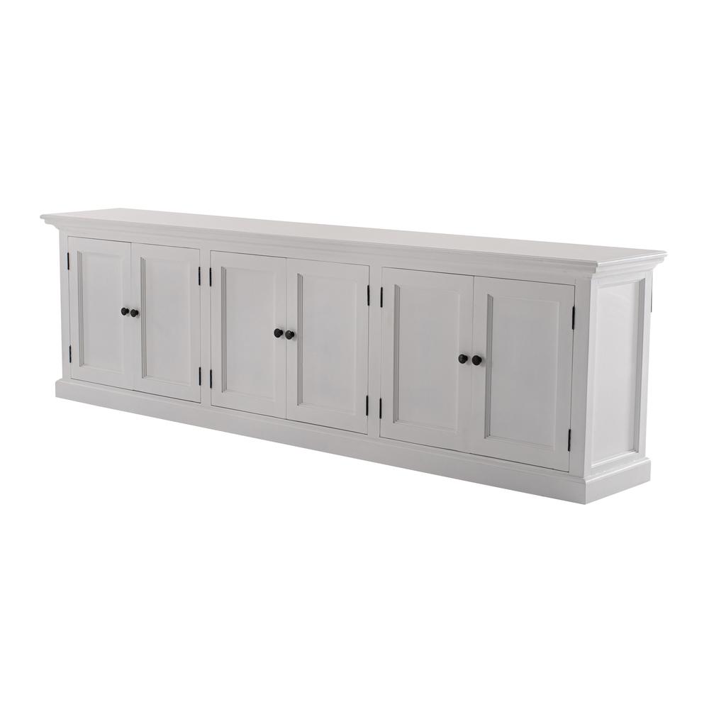 Halifax Classic White Triple-Bay Hutch Unit. Picture 21