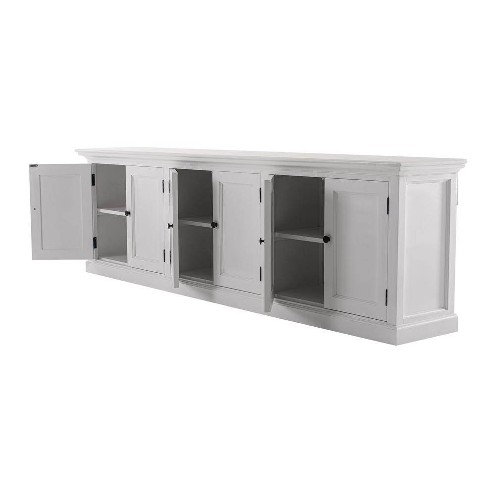 Halifax Classic White Triple-Bay Hutch Unit. Picture 24