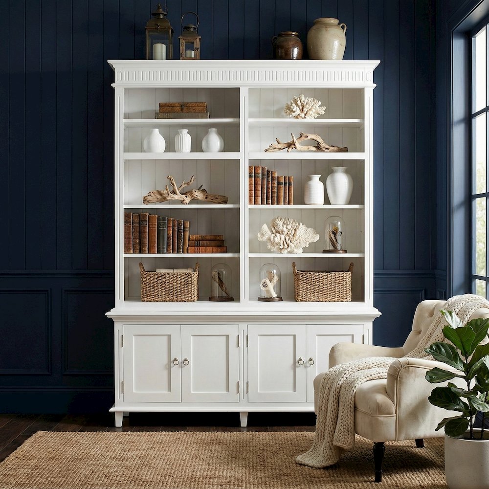 Skansen Classic White Double-Bay Hutch Unit. Picture 1