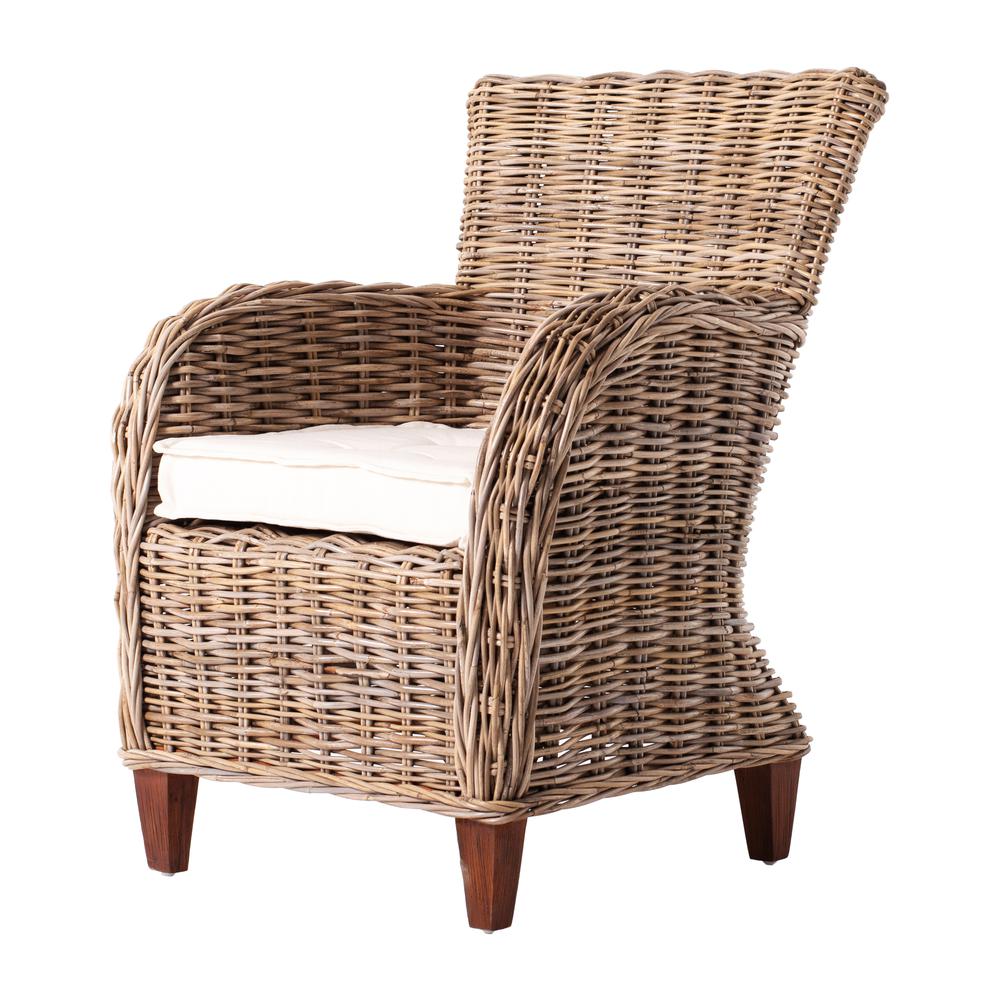 Wickerworks Natural Baroness Chair (Set of 2). Picture 3