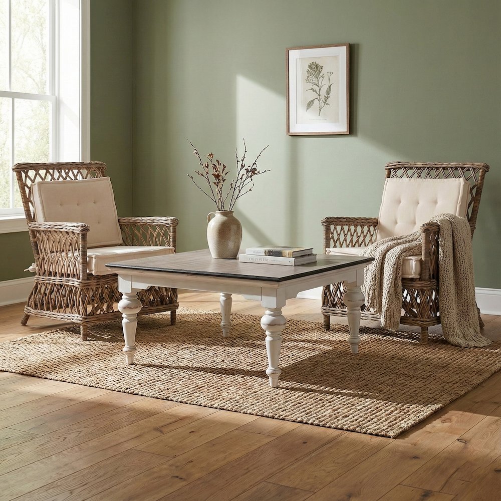 Wickerworks Natural Marquis Chair (Set of 2). Picture 2