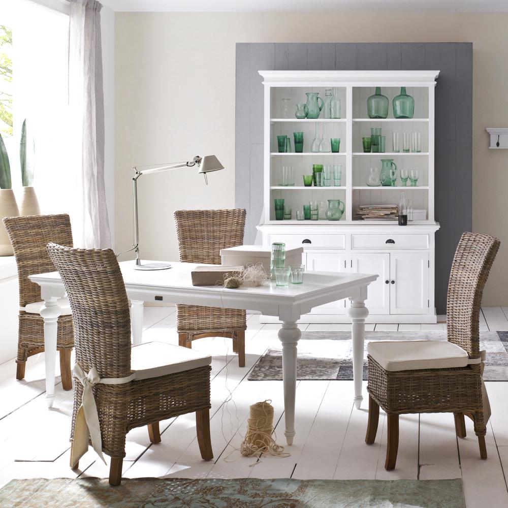 Provence Classic White 71" Dining Table. Picture 12