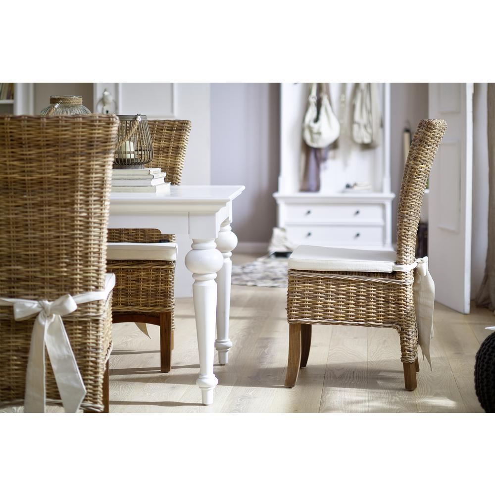 Provence Classic White 94" Dining Table. Picture 6