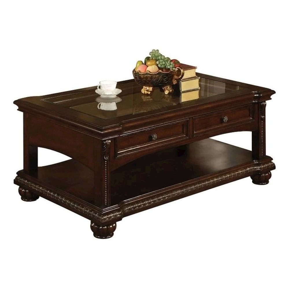 Anondale Coffee Table Cherry. Picture 1