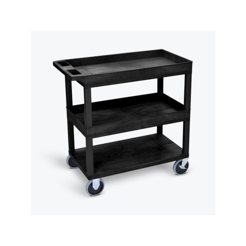 Black 18X32 T/T/F Cart Hd. Picture 1