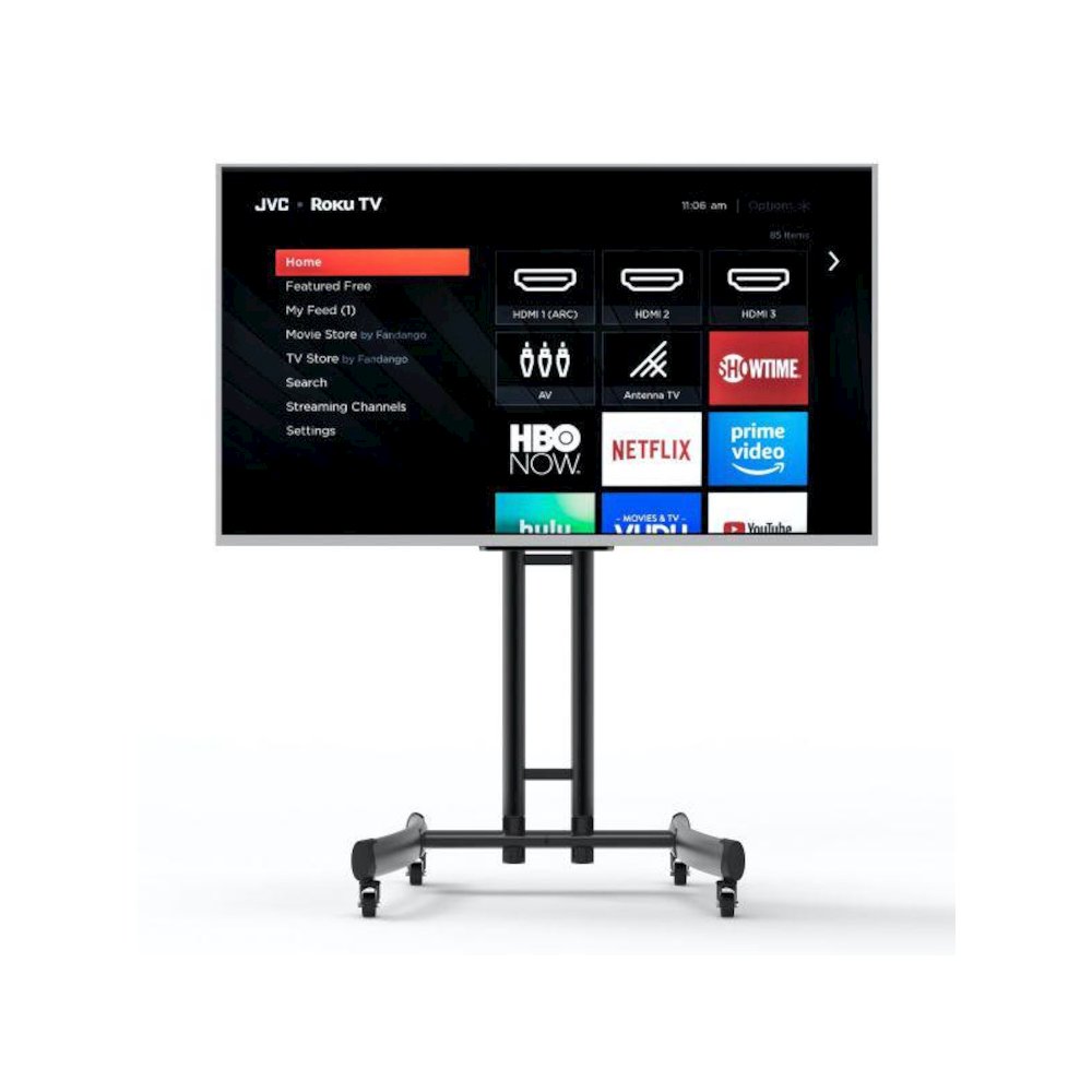 Adjustable-Height Rolling TV Stand. Picture 6