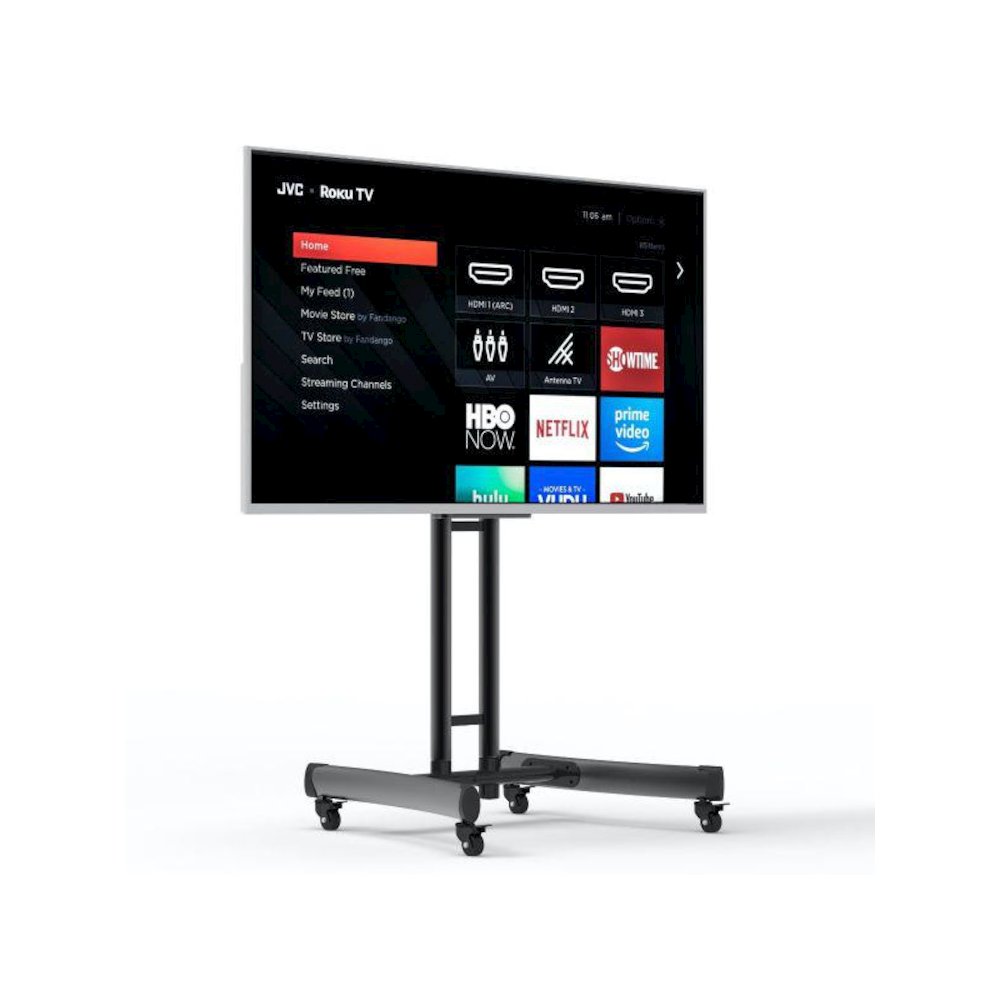 Adjustable-Height Rolling TV Stand. Picture 5