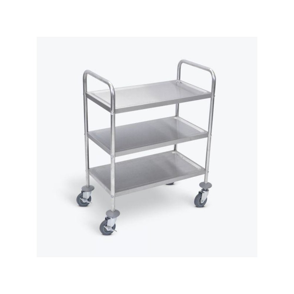 Stainless Steel Cart 3 Shelves. Picture 1