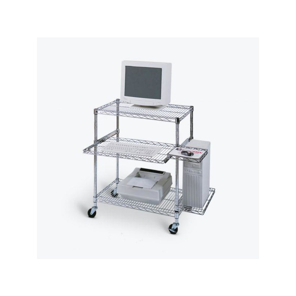 Wire Workstation W/3" Casters. Picture 1