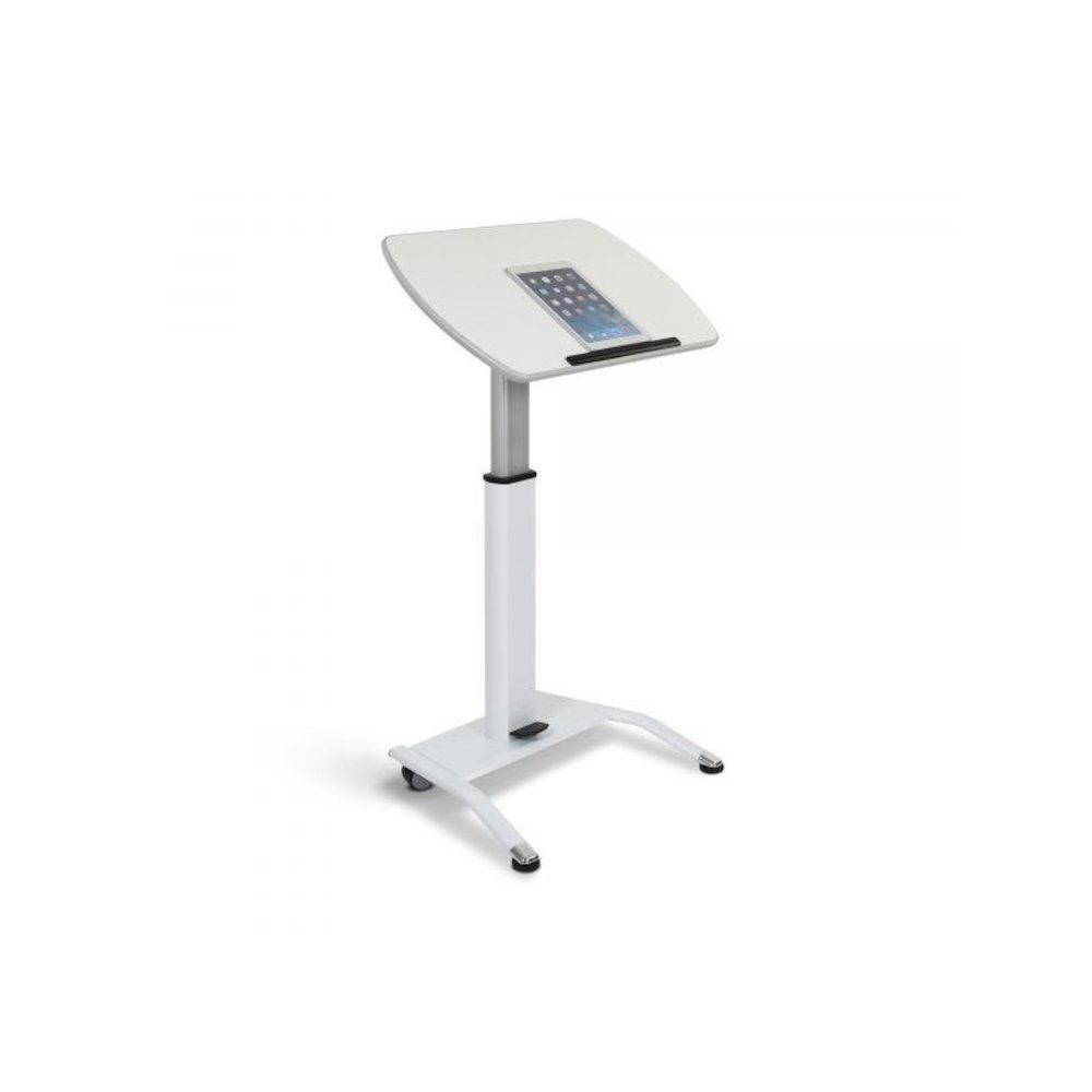 LX-PNADJ-WH - Pnematic Height Adjustable Lectern. Picture 4