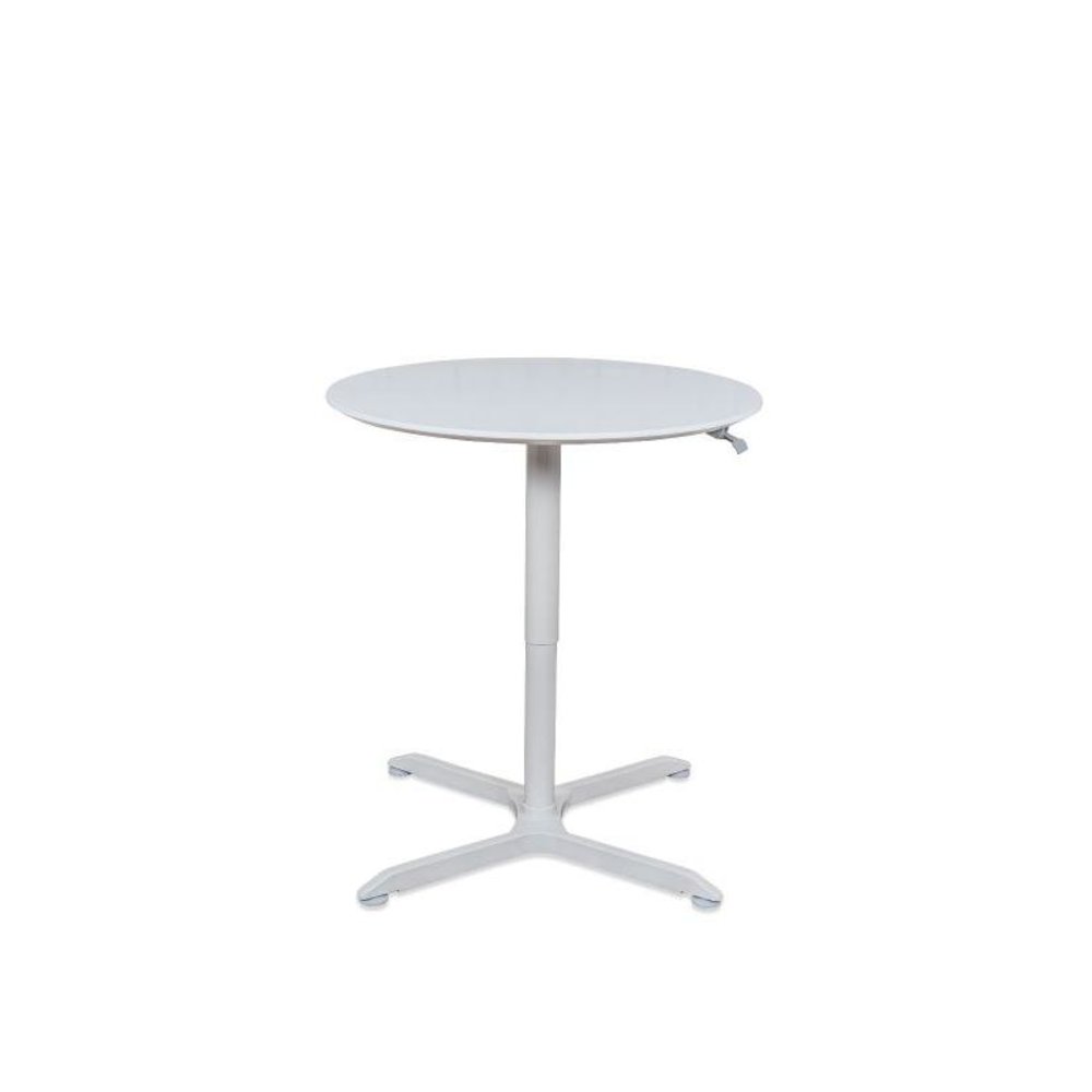 35" Round Table - White. Picture 2
