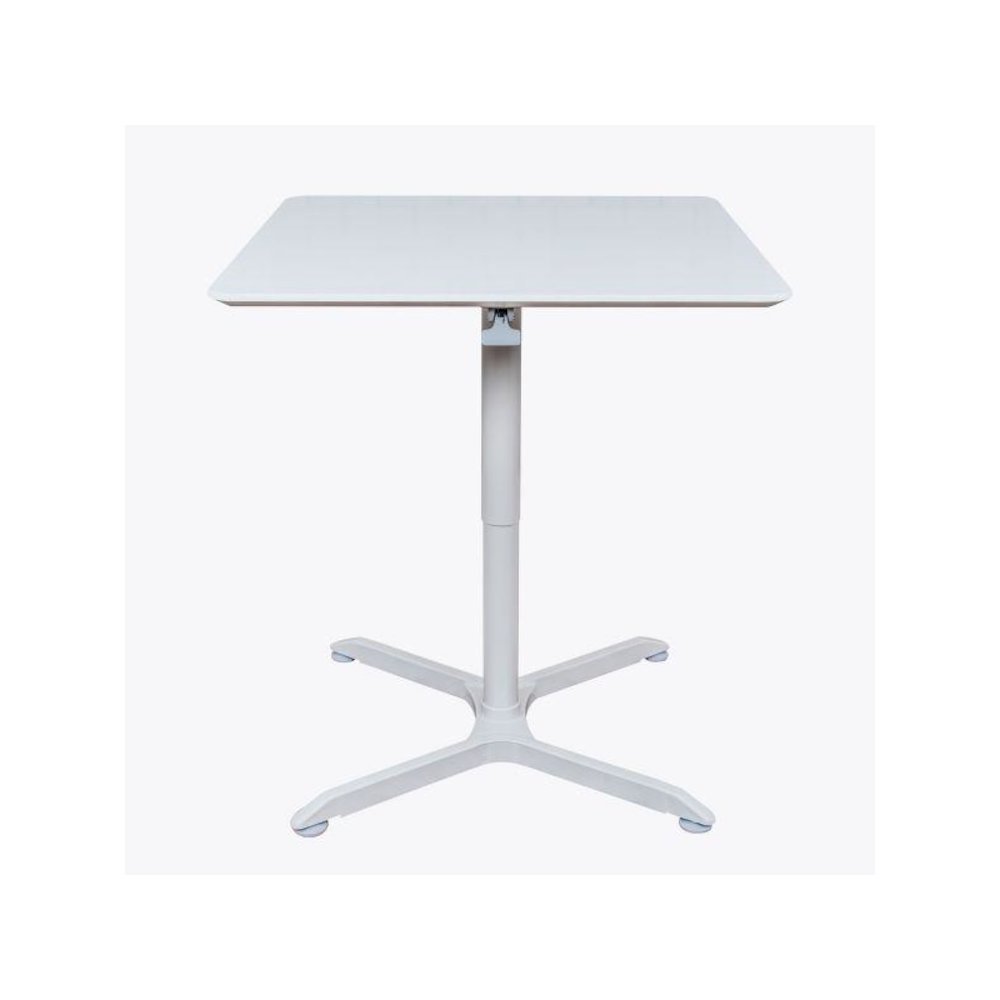 31.5" Square Table - White. Picture 1