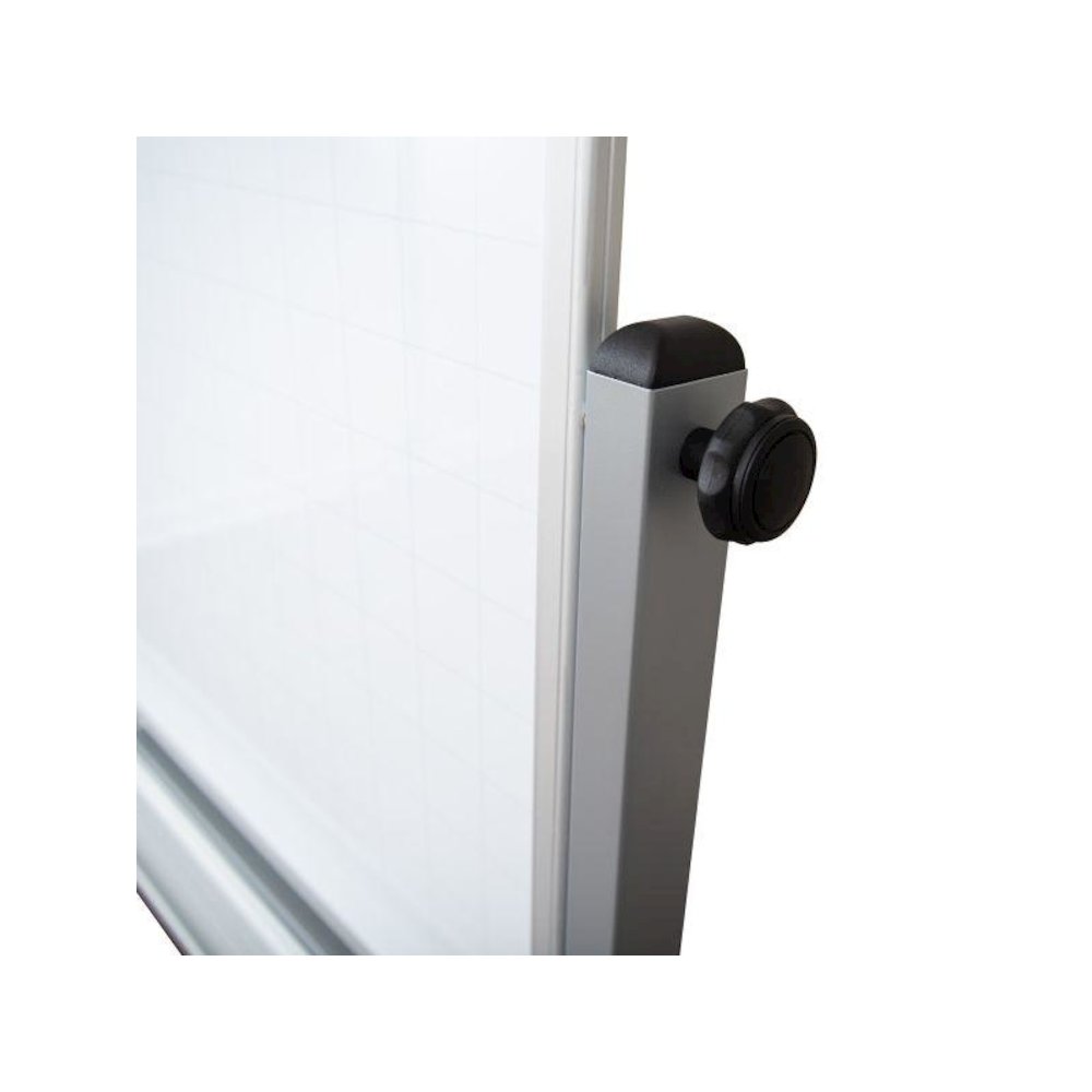 48” x 36” Mobile Magnetic Double-Sided Ghost Grid Whiteboard. Picture 2