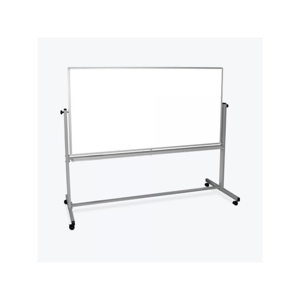 72"W x 48"H Double-Sided Magnetic Whiteboard. Picture 1