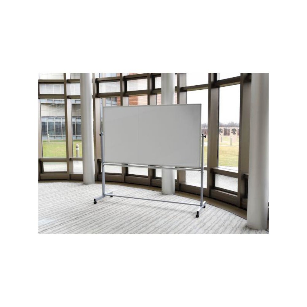 72"W x 48"H Double-Sided Magnetic Whiteboard. Picture 2