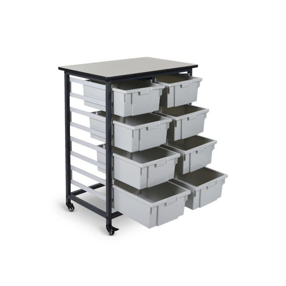 MBS-DR-8L Mobile Bin System - Double Row. Picture 4