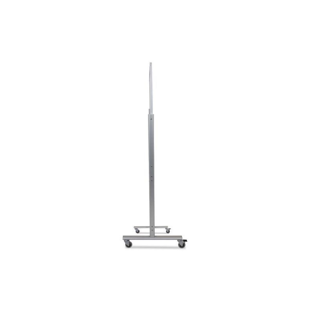 60"W x 40"H Double-Sided Mobile Magnetic Glass Marker Board. Picture 3