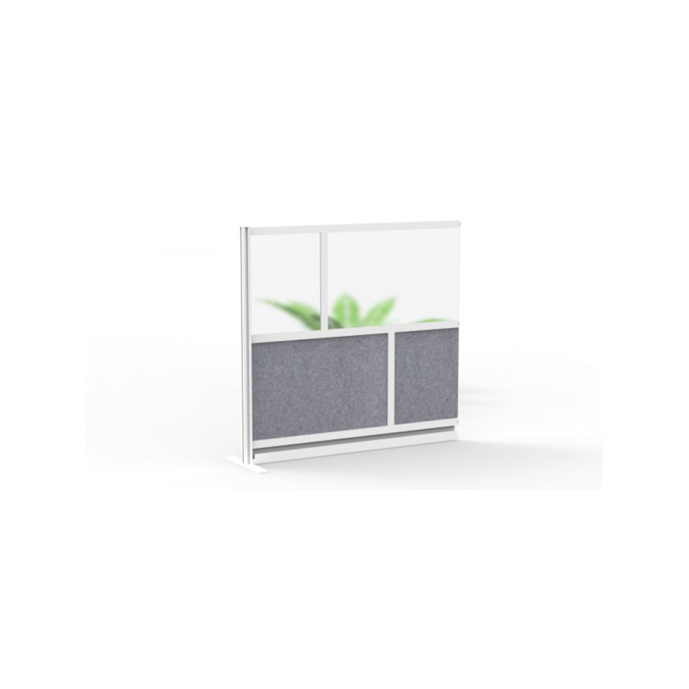 Luxor Modular Wall 53X 48 - Frosted. Picture 1