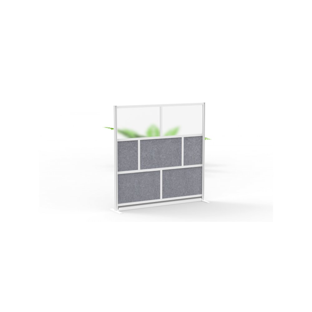 Luxor Modular Wall 70 X 70 - Frosted. Picture 1
