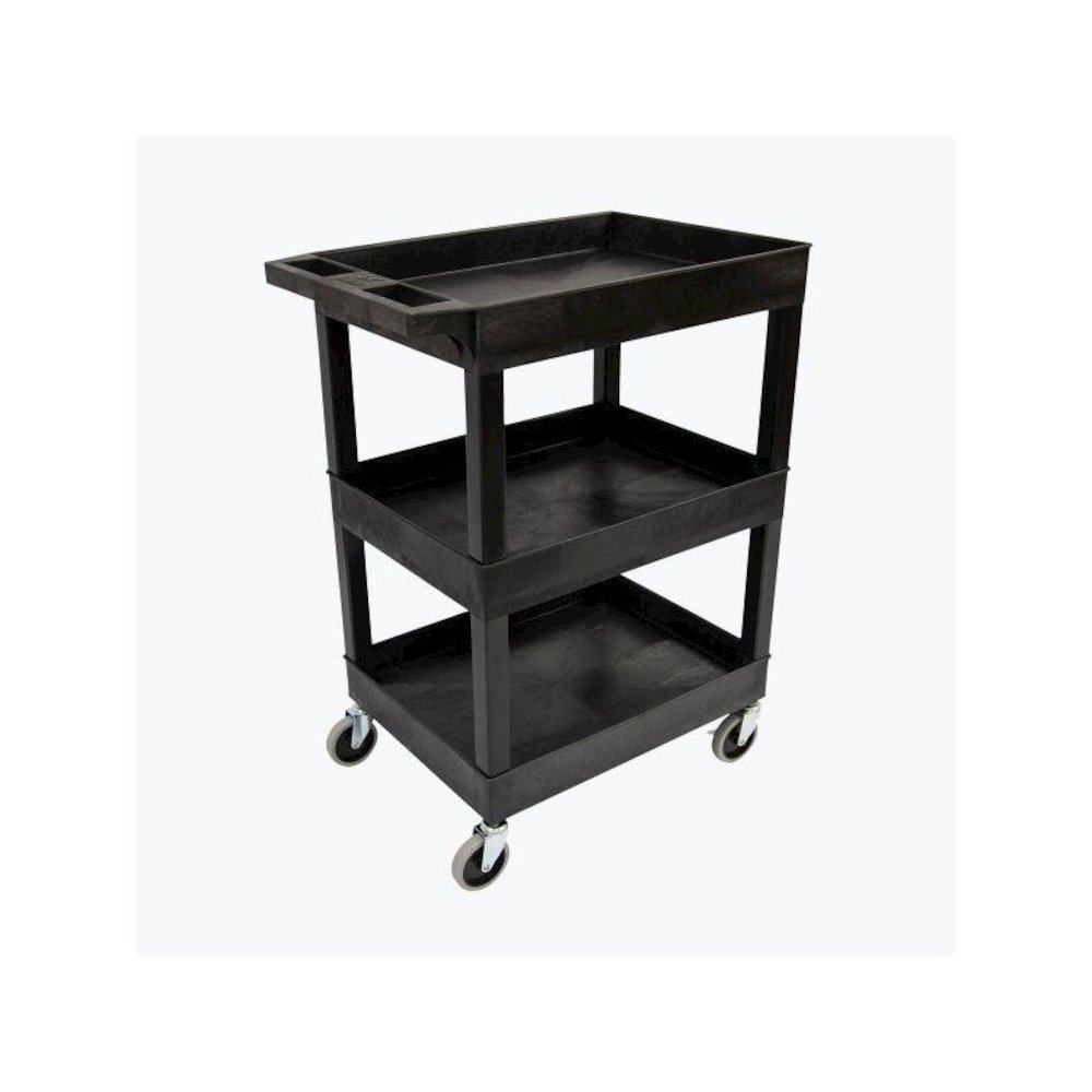 Luxor 3 Shelf Tub Cart. Picture 1