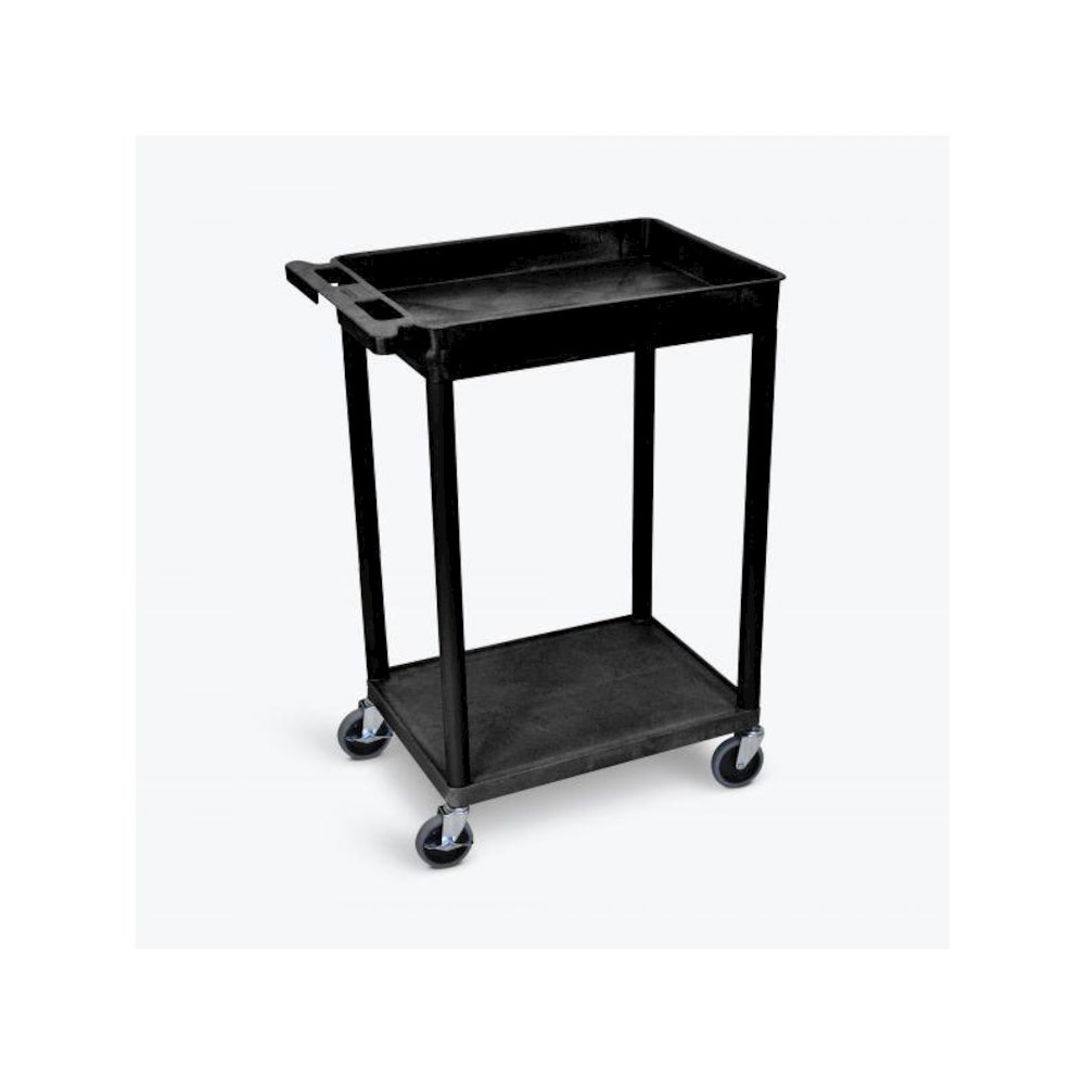 Luxor 2 Shelf-Tub Cart. Picture 1