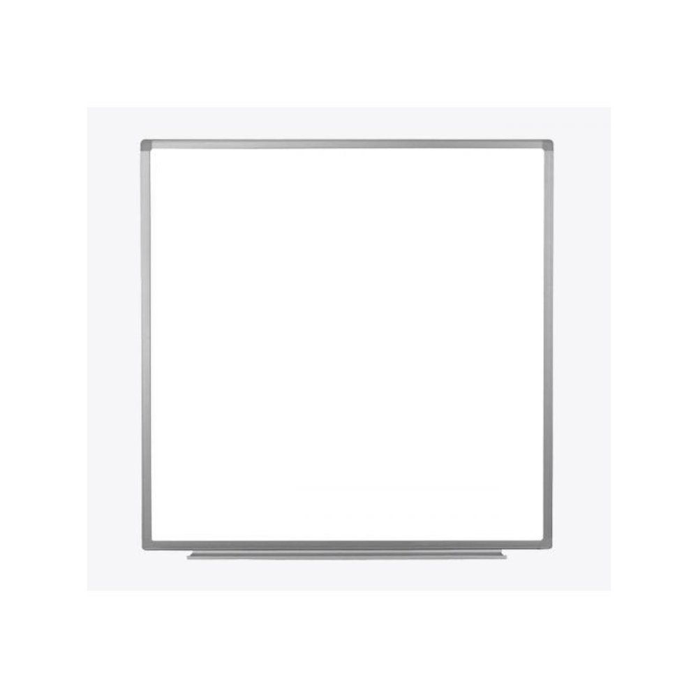 48 x 48 Wall-Mounted Magnetic Whiteboard. Picture 1