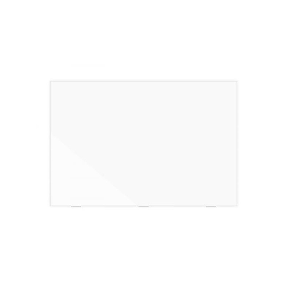 72"W x 48"H Magnetic Wall-Mounted Glass Board. Picture 1